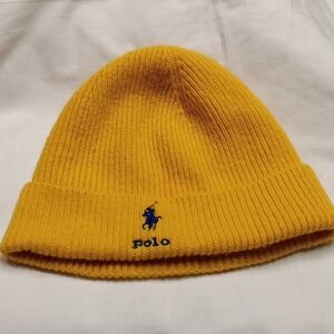 Ralph Lauren Yellow Knit Beanie